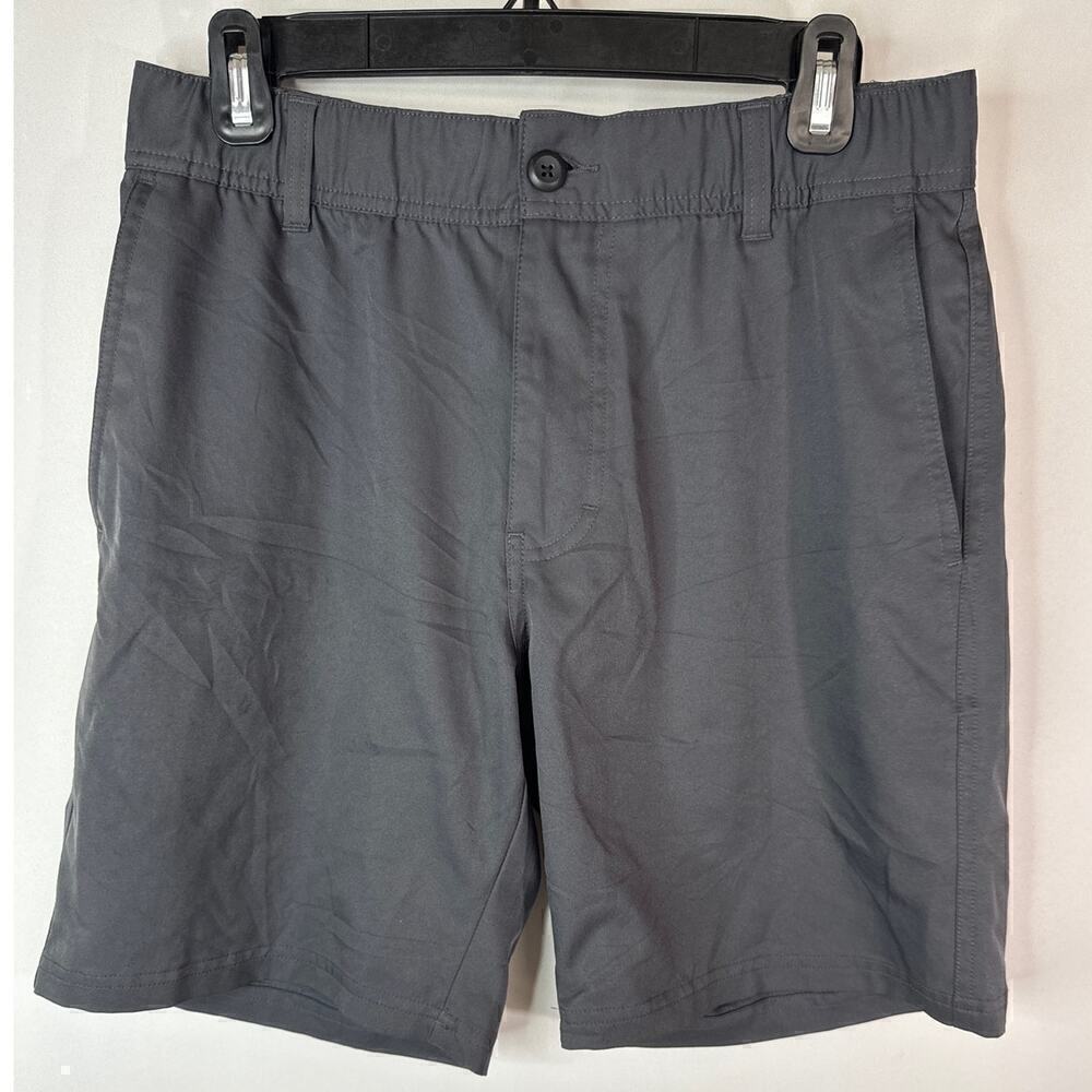 Columbia Freezer Coil Regular Fit Dark Grey Outdoor Casual Shorts Men's Size 32